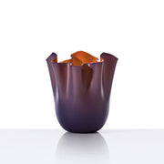 FAZZOLETTO OPALINO VIOLET/ORANGE